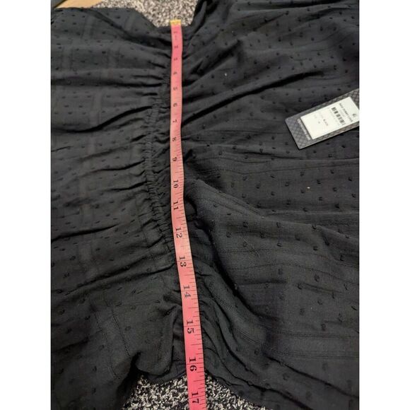 Sz M (18/1XL) City Chic Dress Dobby Love in Black - BNWT! - Picture 5 of 11